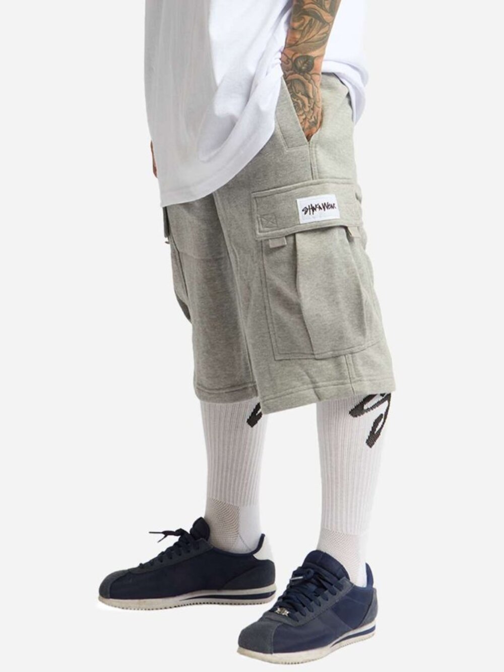 Unisex Fleece Cargo Shorts
